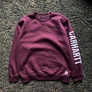 Carhartt Wine Pullover (L, loose fit)